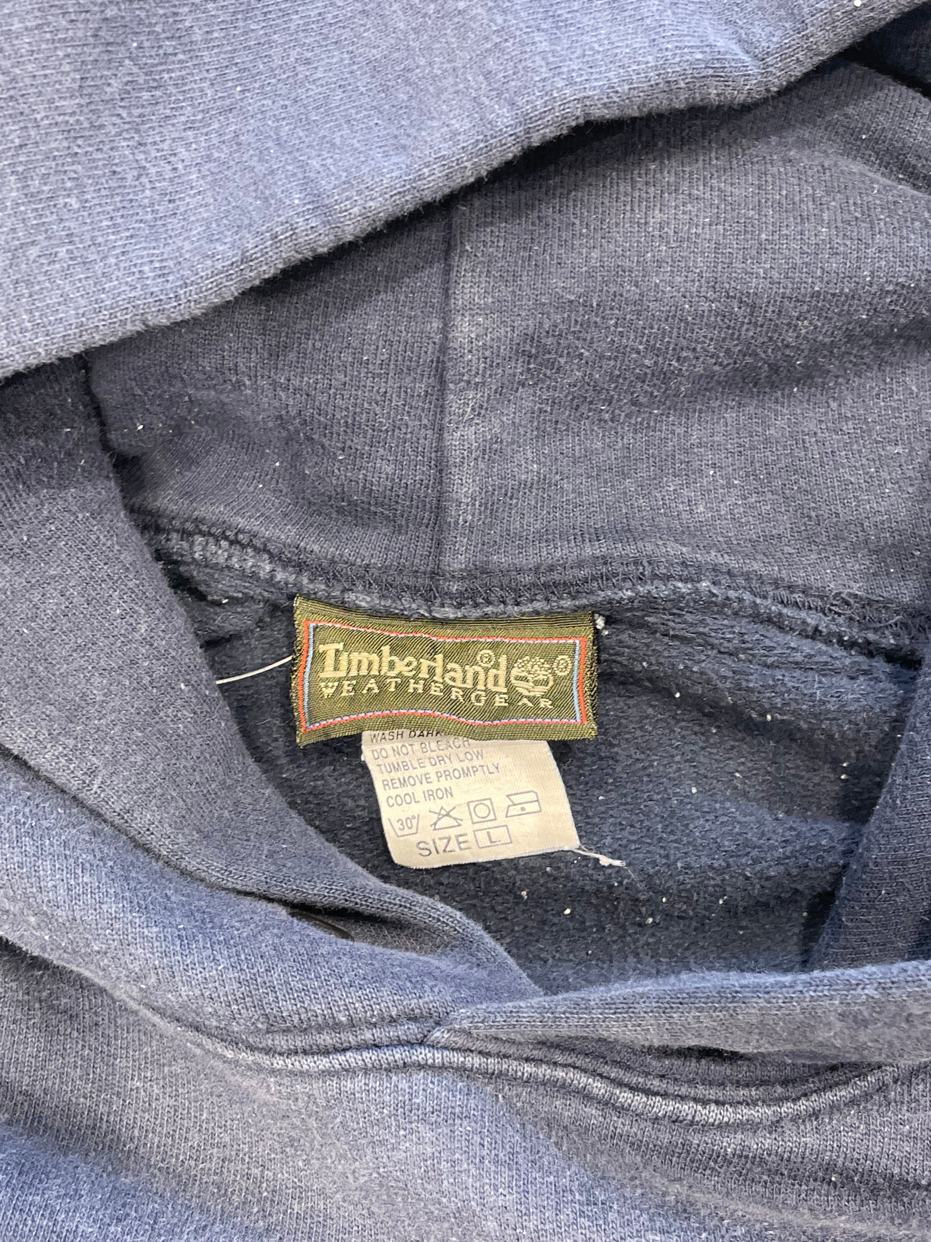 Vintage 90s Navy Timberland Hoodie