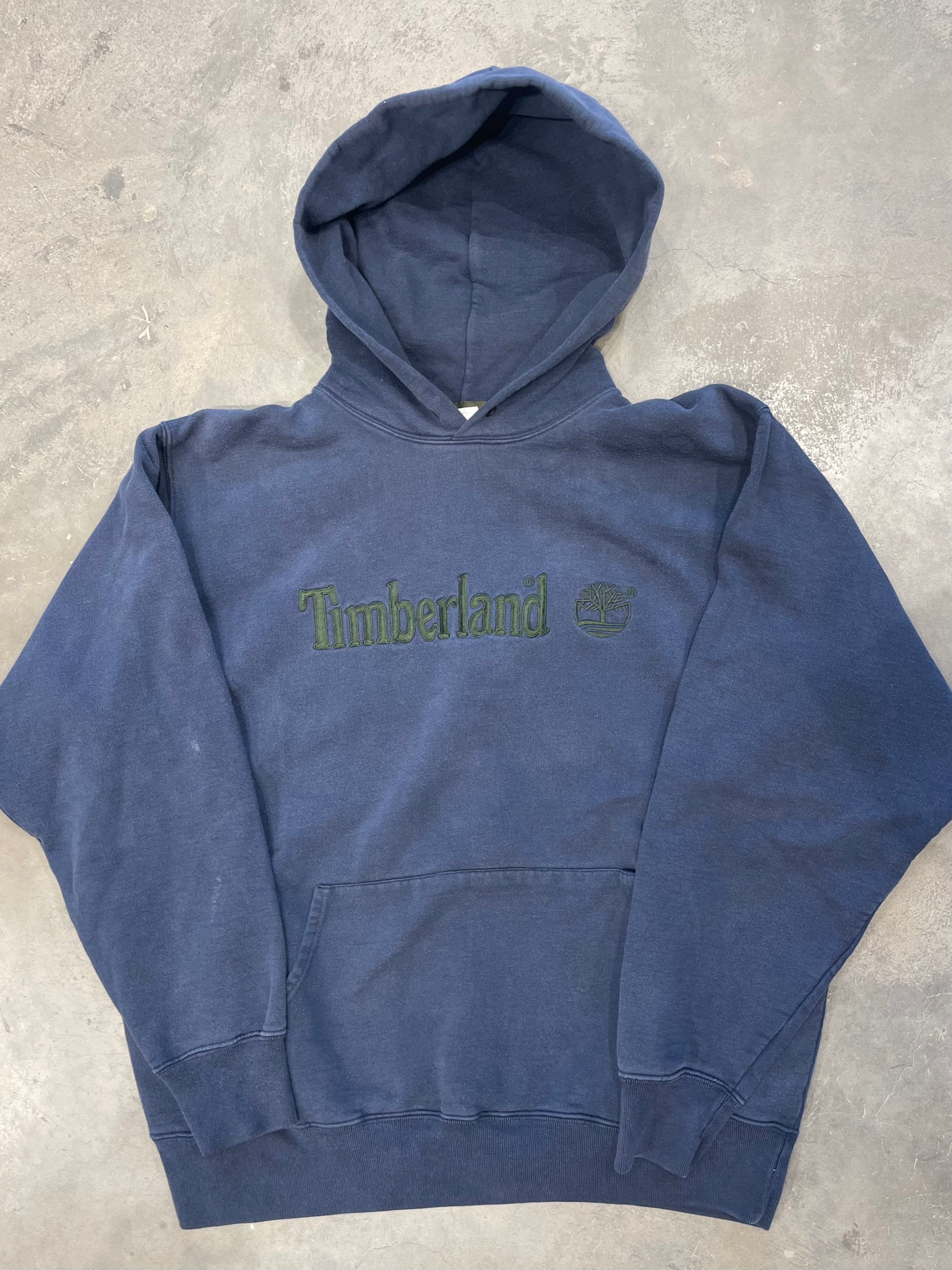 Vintage 90s Navy Timberland Hoodie