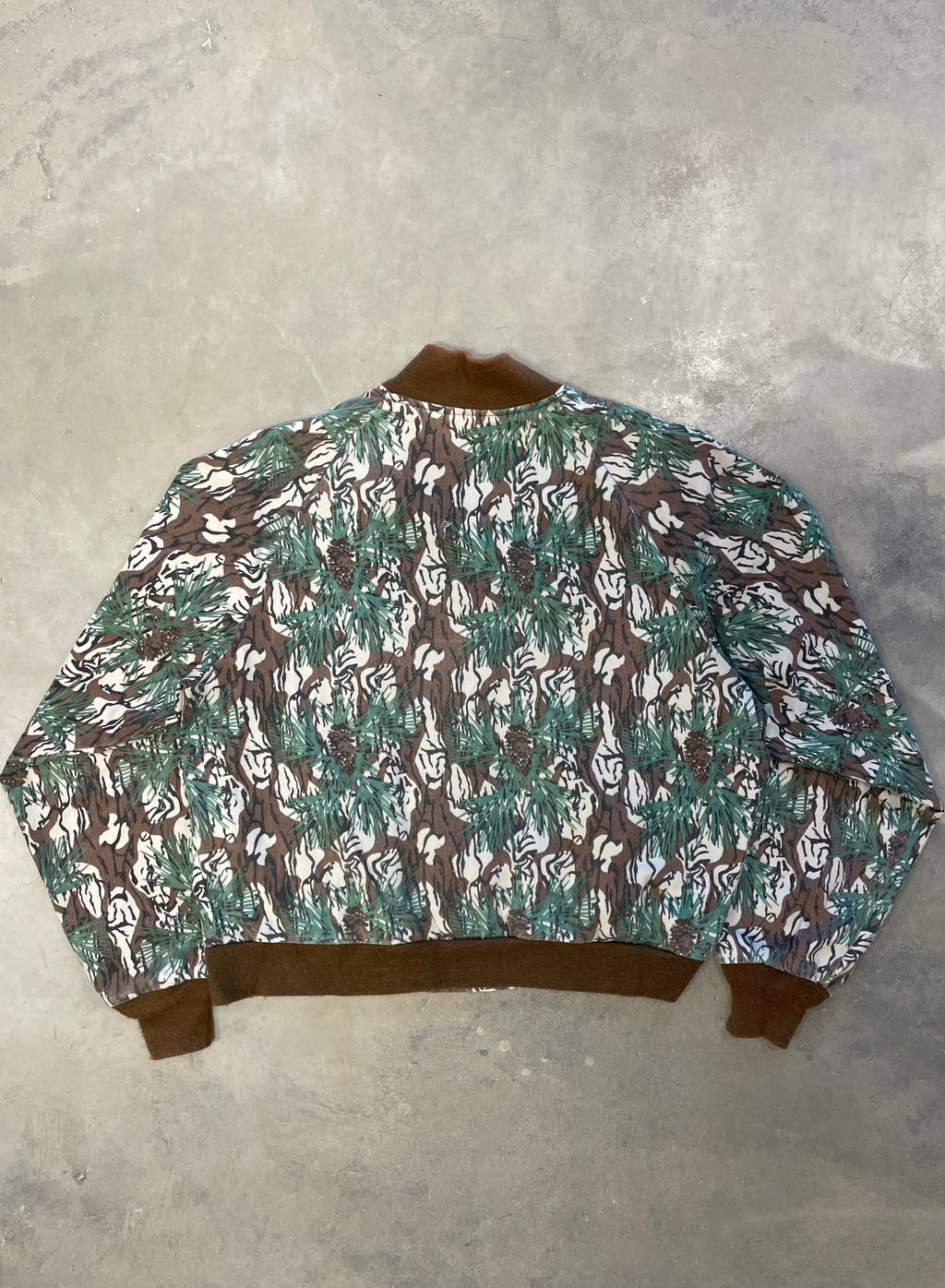 Vintage 90s Camo Button-up Jacket
