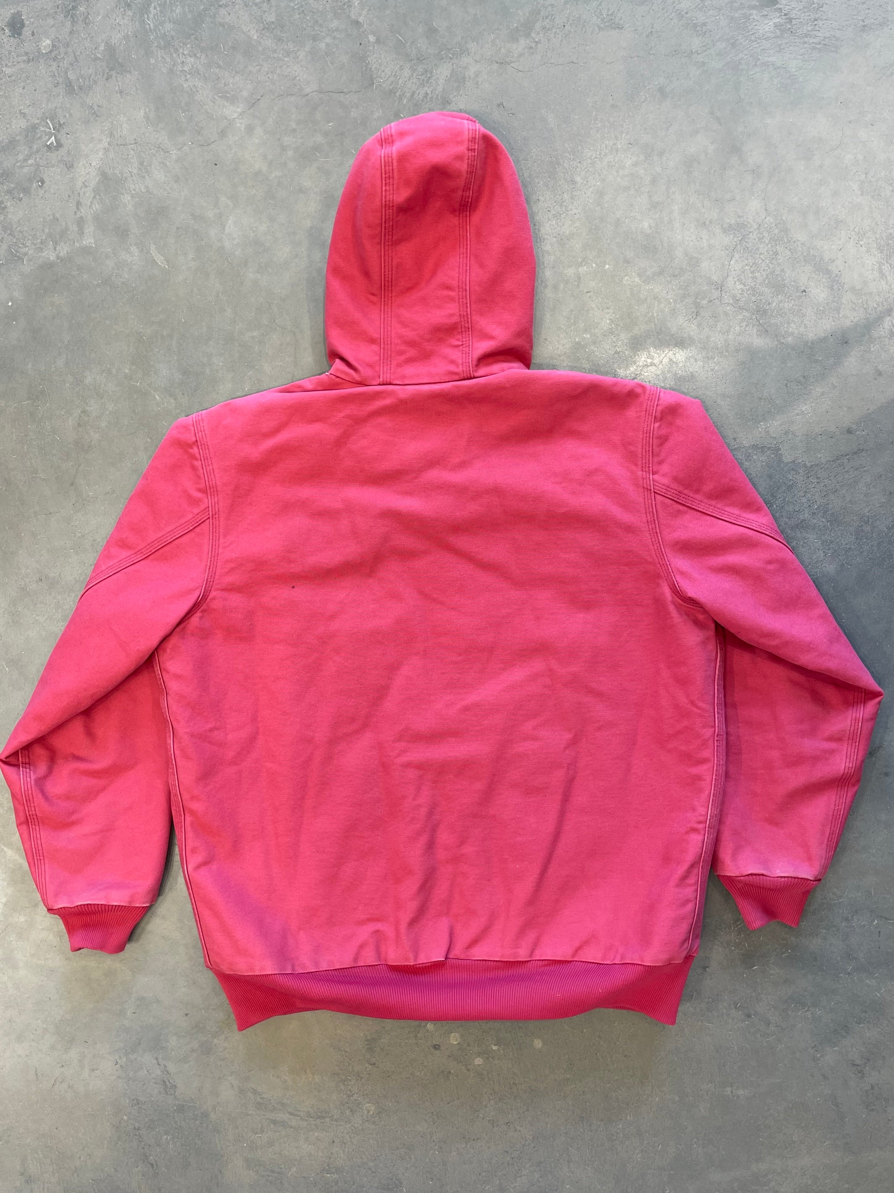 Vintage Y2K Pink Carhartt Hooded Jacket