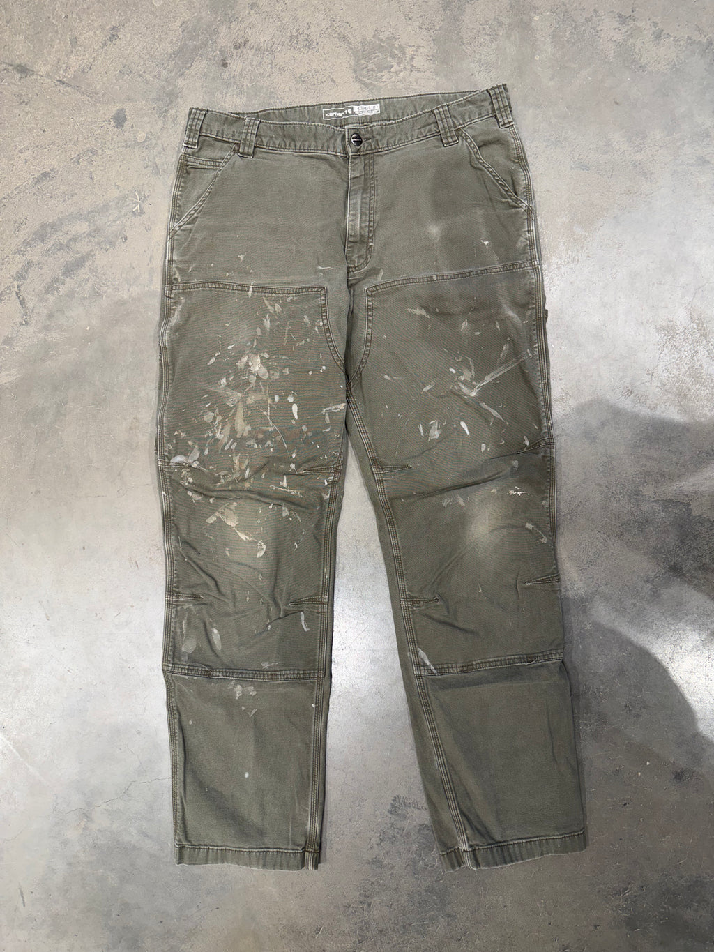 Carhartt Double Knee Pants Green
