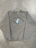 Vintage 90s Green Columbia Duck Sweatshirt