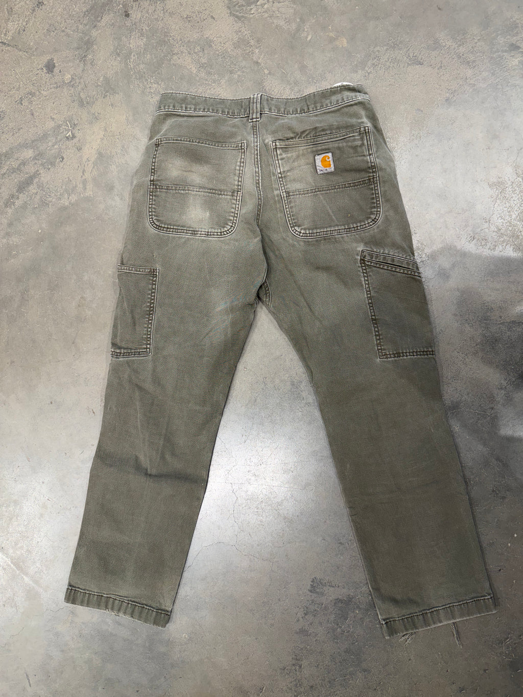 Carhartt Y2K Green Double Knee Pants