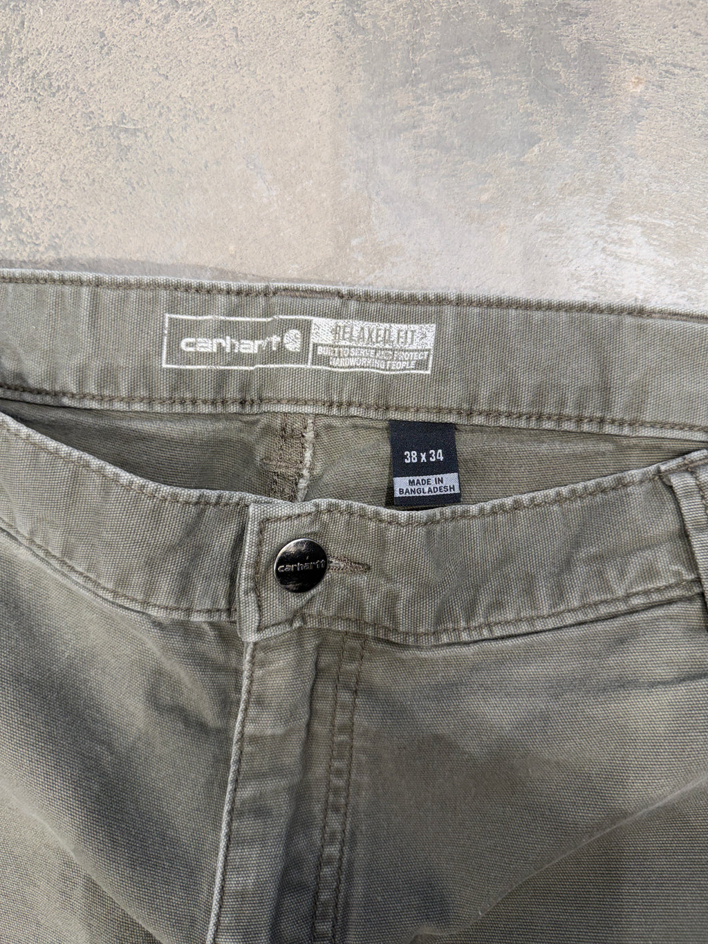 Carhartt Double Knee Pants Green