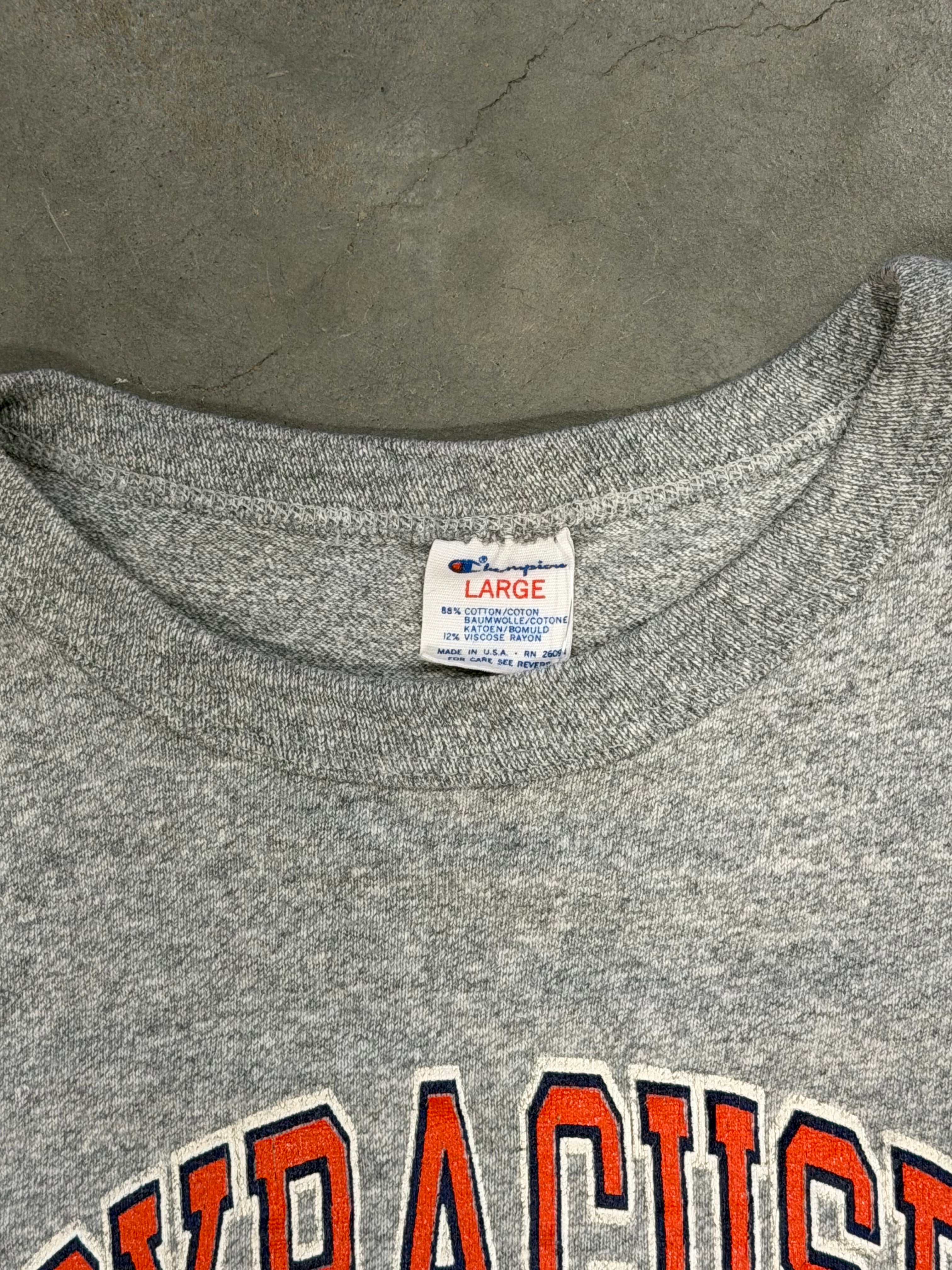 Vintage ‘88 Grey Syracuse Football Champion Tee