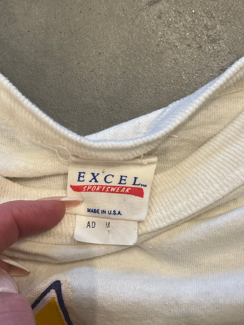 Vintage 80s White Los Angeles Lakers Sweatshirt