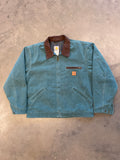 Carhartt Detroit Jacket J97PTL Teal Bootleg Replica