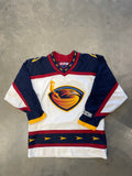 Vintage 90s White Atlanta Thrashers CCM Jersey