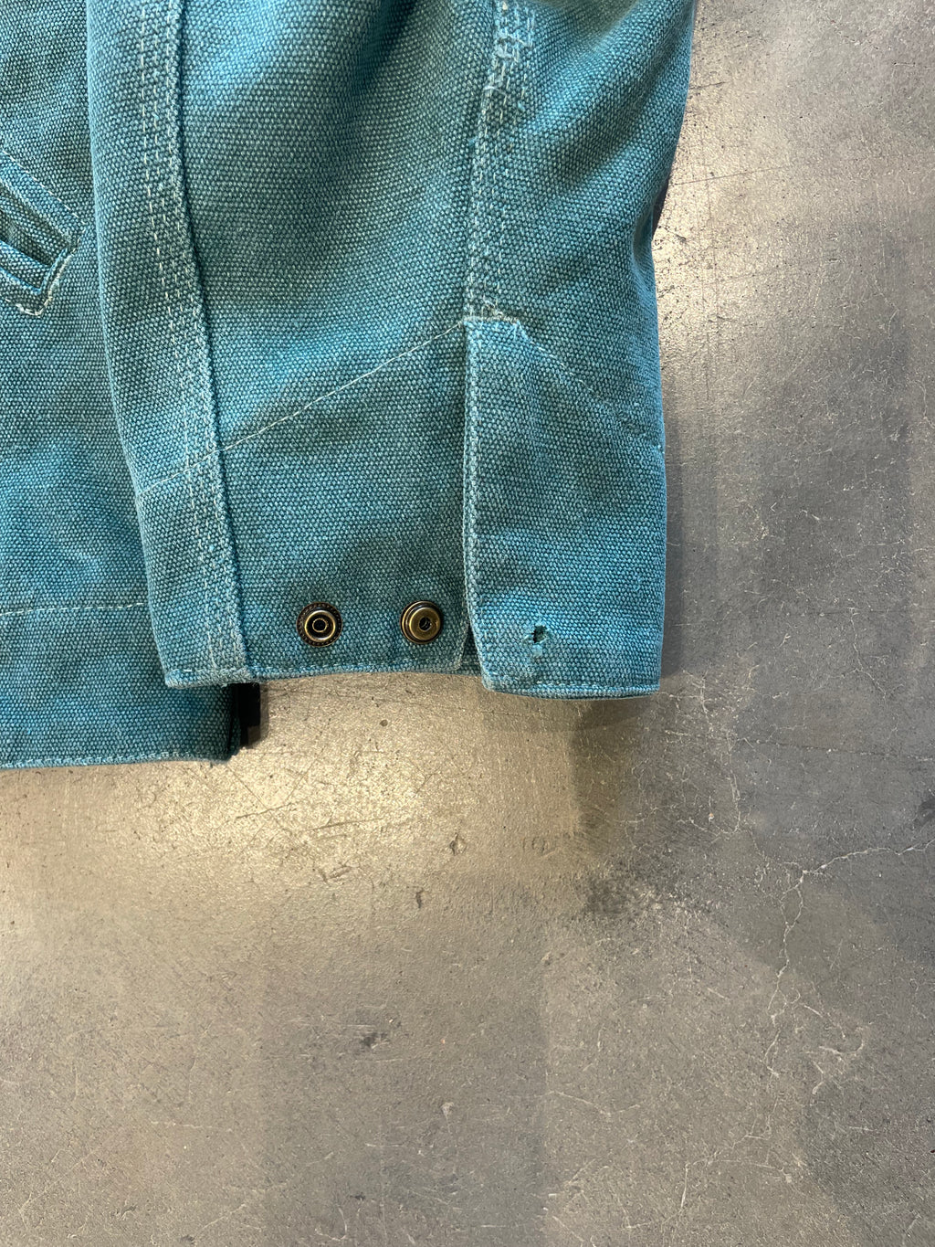 Carhartt Detroit Jacket J97PTL Teal Bootleg Replica