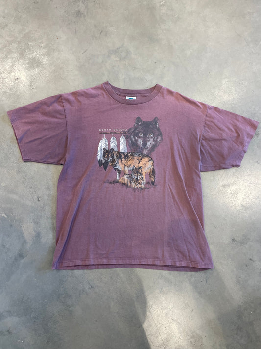 South Dakota Wolf Tee