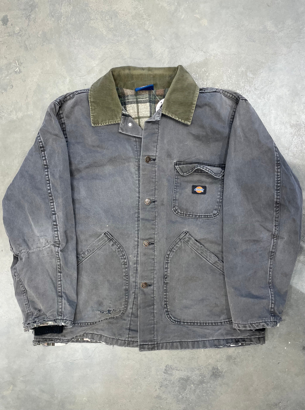 Vintage Grey Dickies Chore Jacket