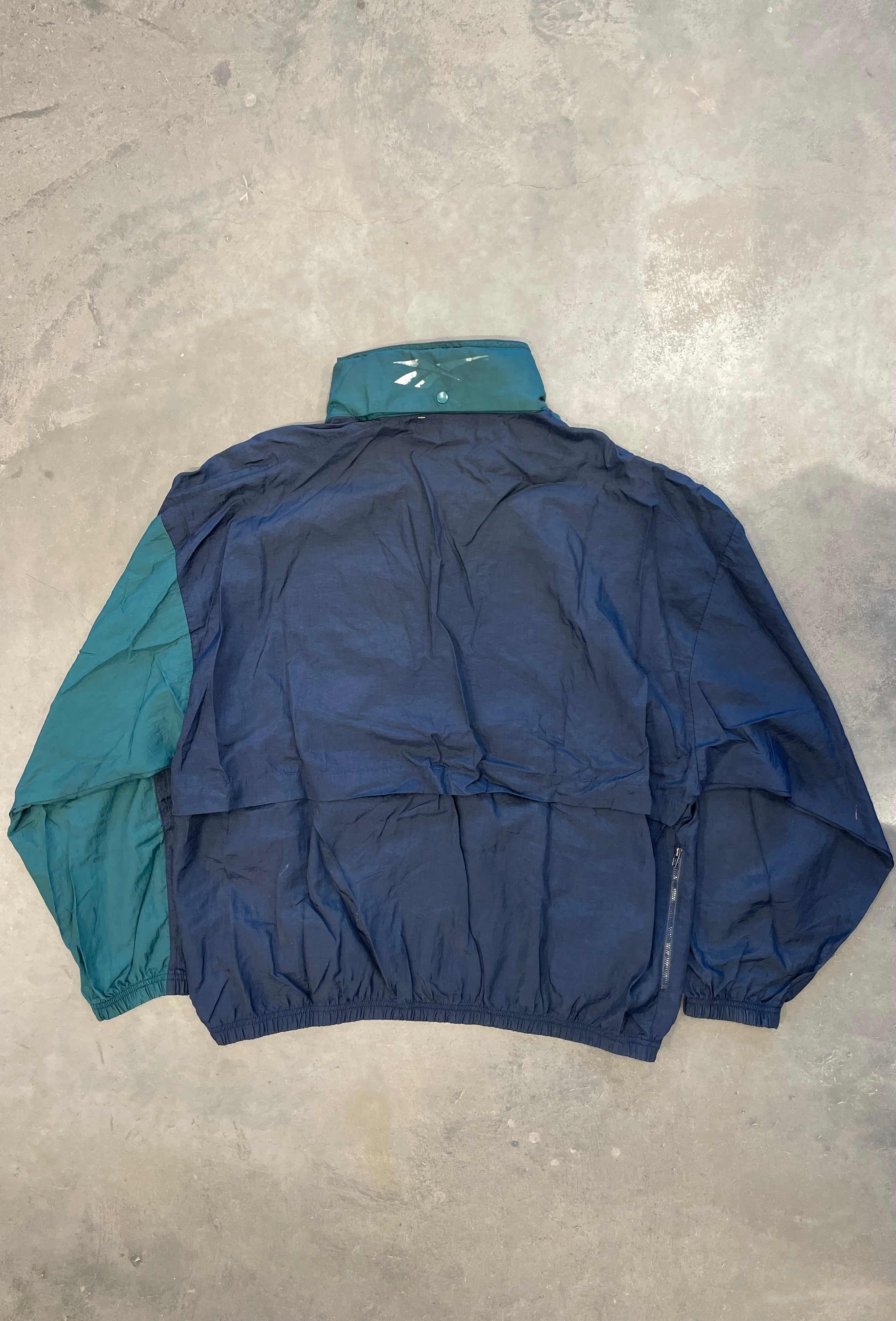 Vintage 90s Green Reebok Light Jacket