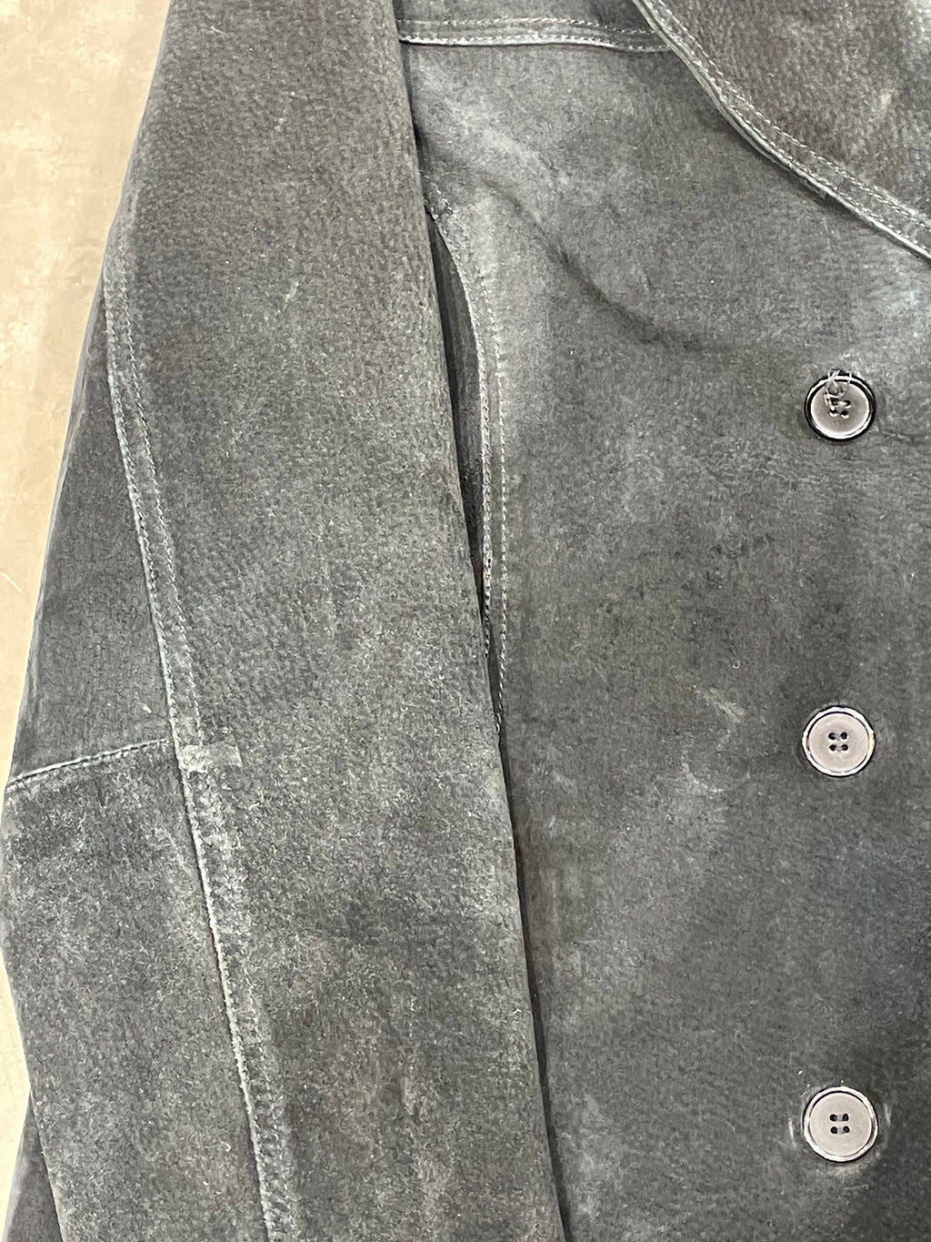 Vintage 90s Black Leather Jacket