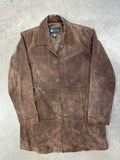Vintage 90s Brown Leather Jacket