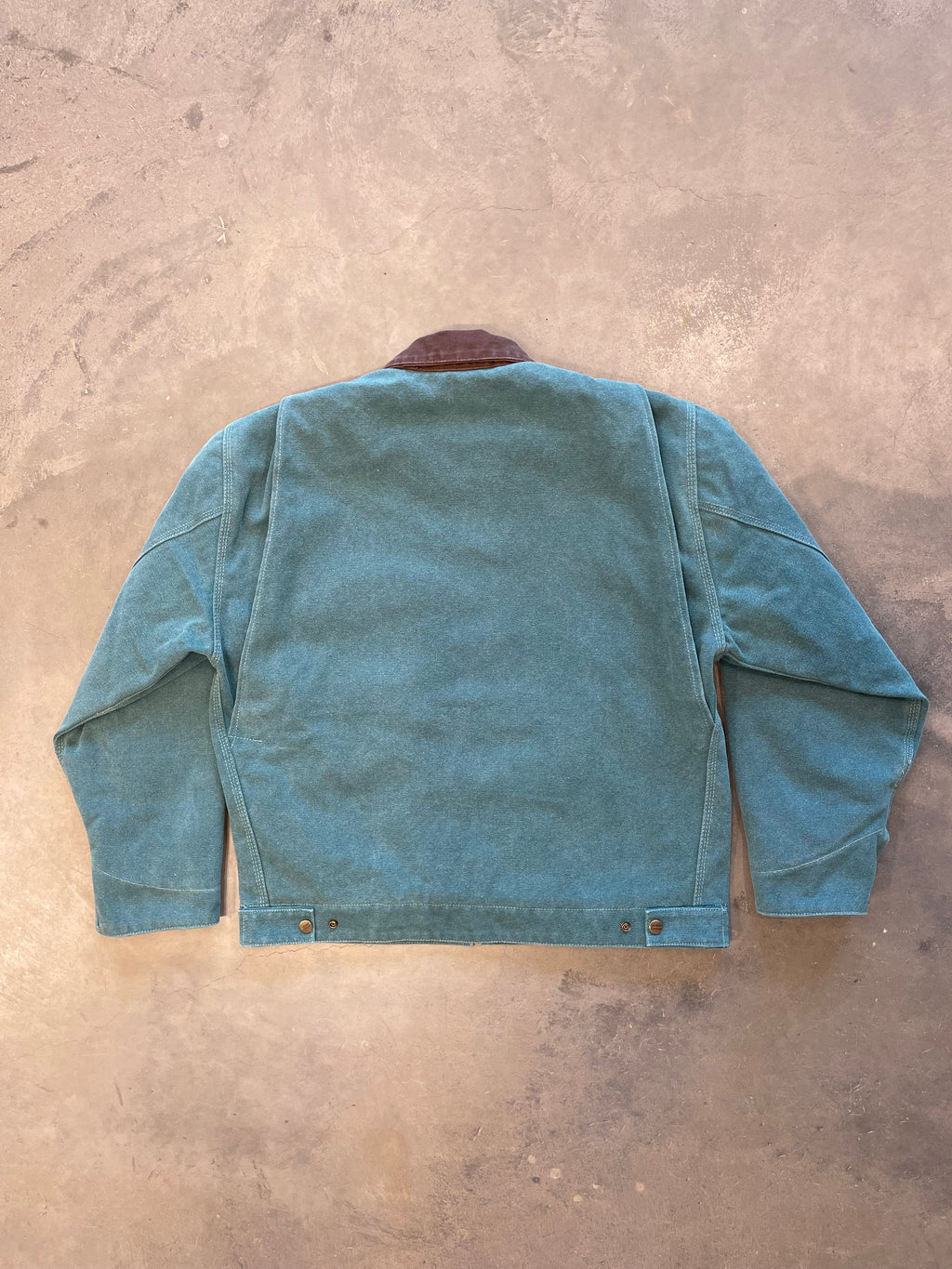 Carhartt Detroit Jacket J97PTL Teal Bootleg Replica