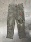 Carhartt Y2K Green Double Knee Pants
