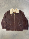Vintage Y2K Brown Leather Jacket