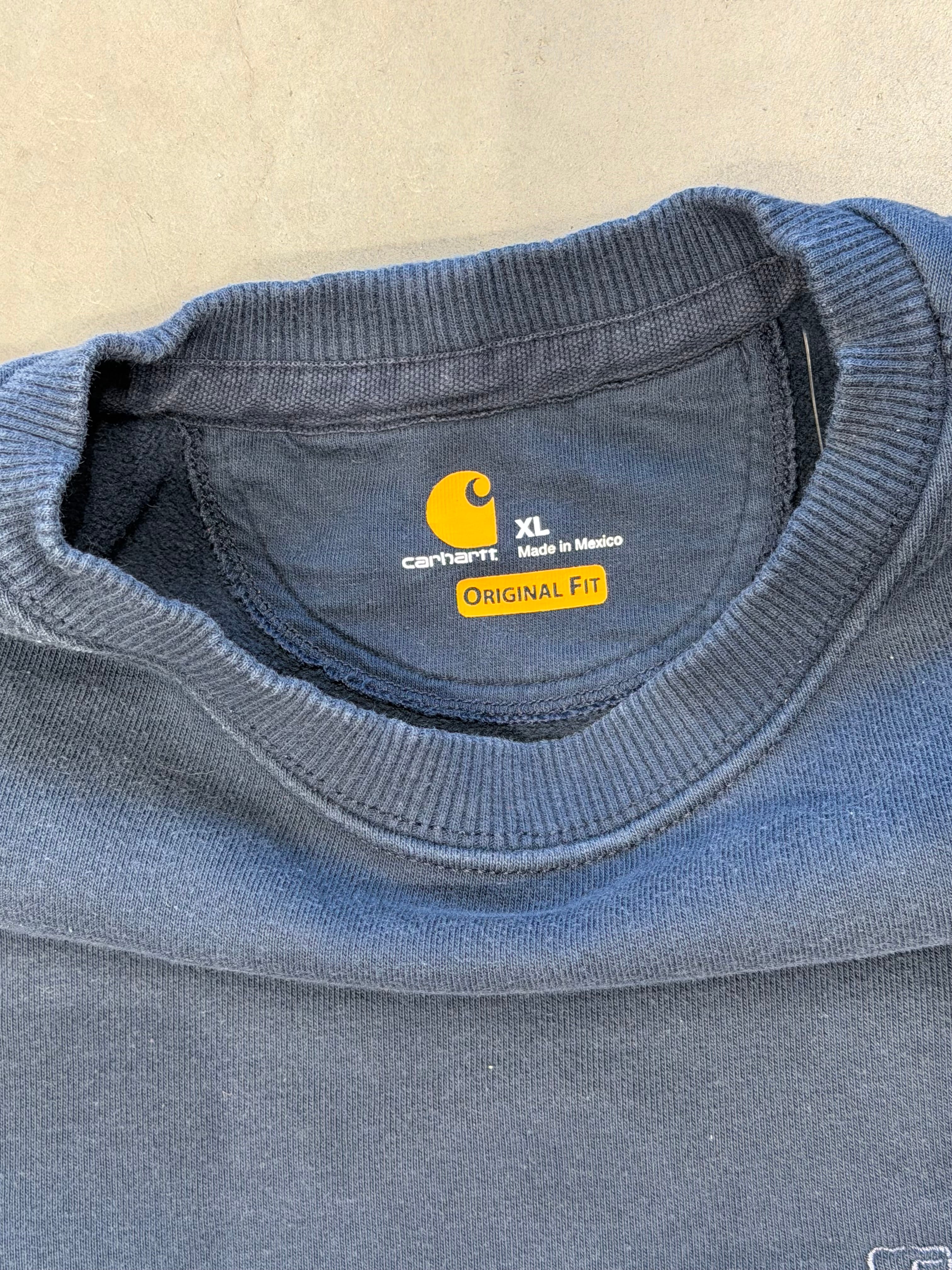 Vintage Y2K Carhartt Navy Sweatshirt