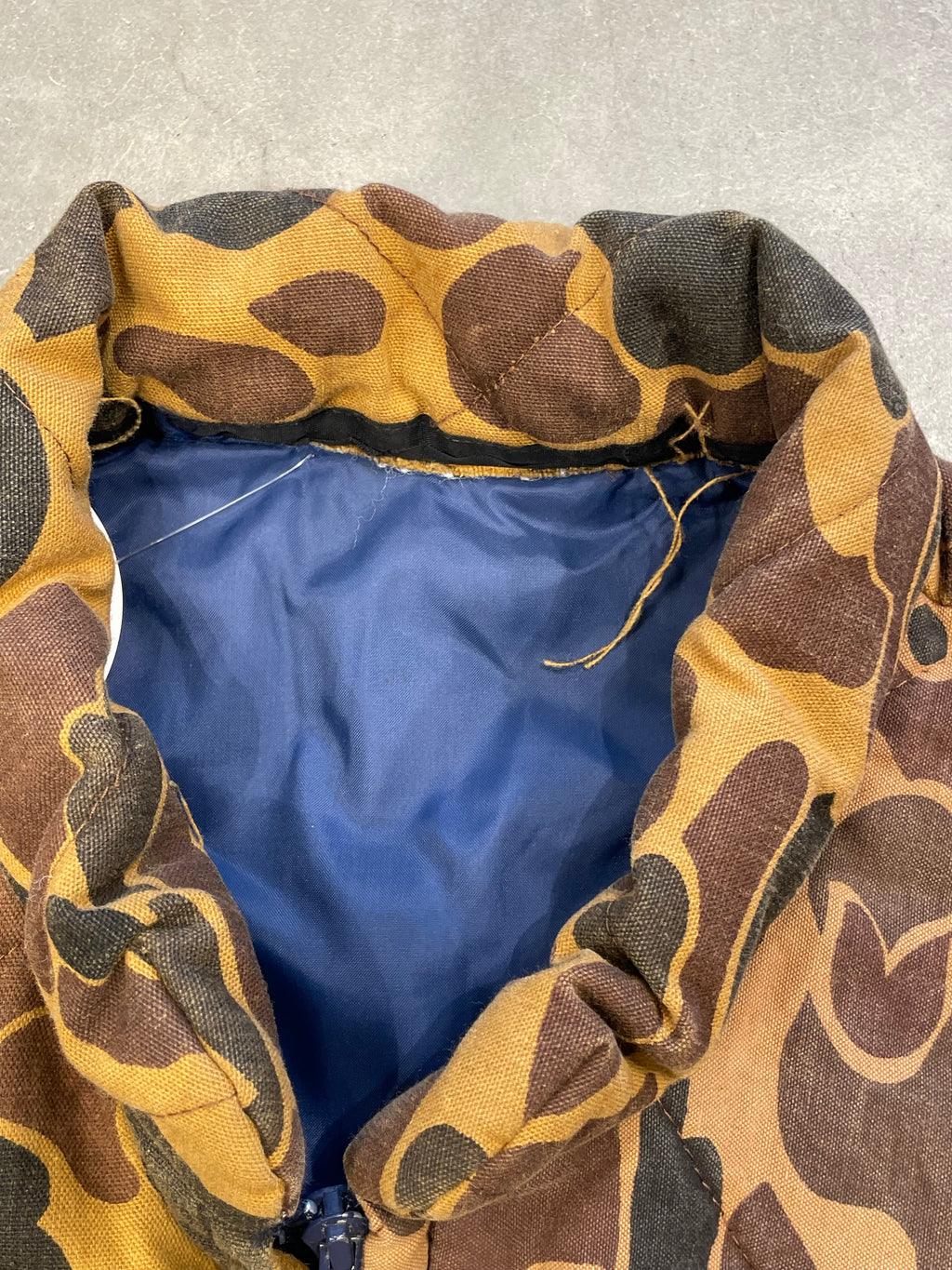 Vintage 90s Camo Vest
