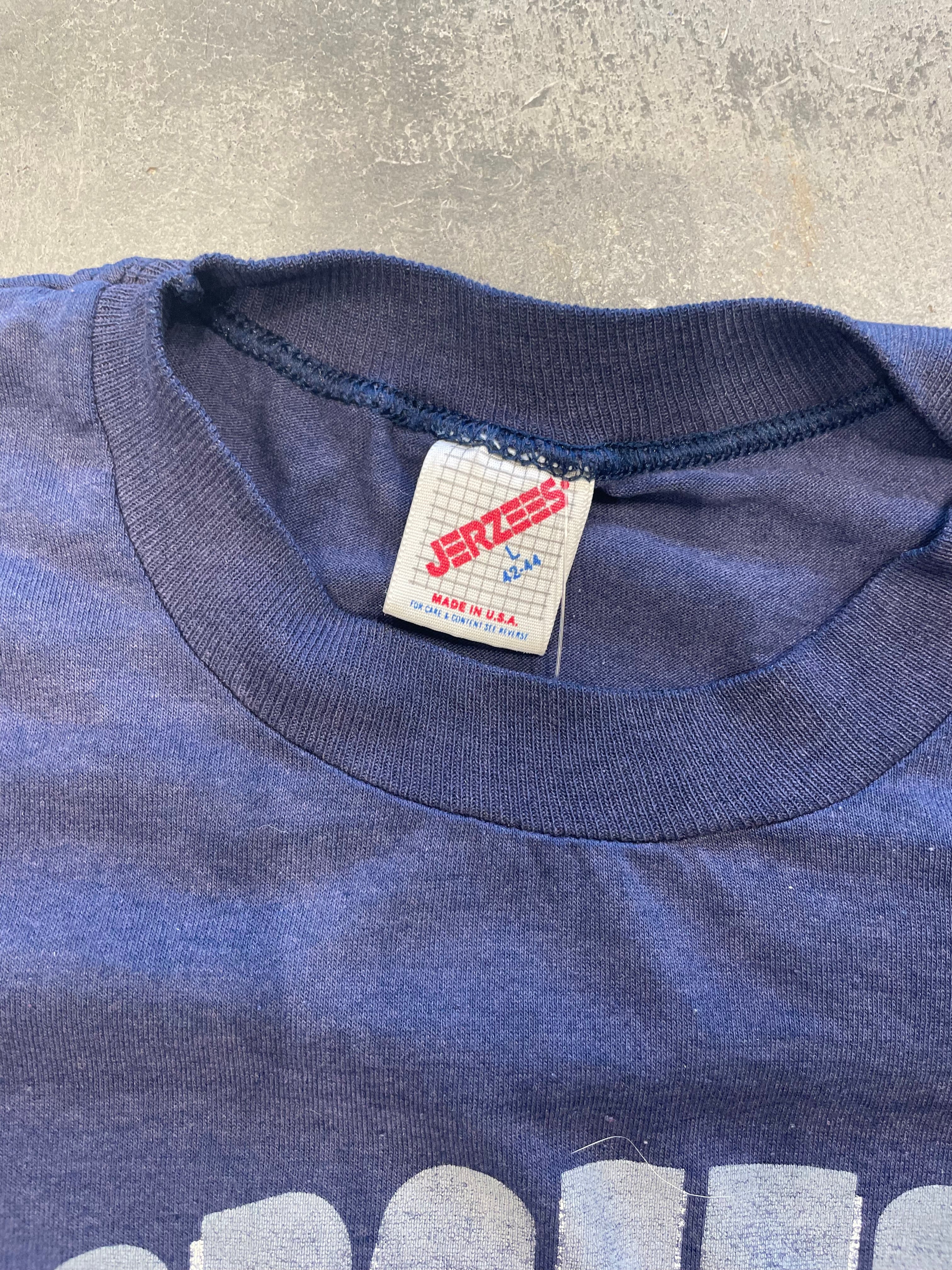 Vintage 90s Navy Georgetown Tee