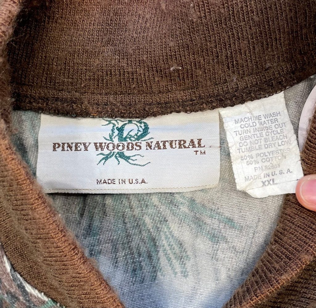 Vintage 90s Camo Button-up Jacket