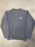 Vintage 90s Grey BMW Sweatshirt Bootleg