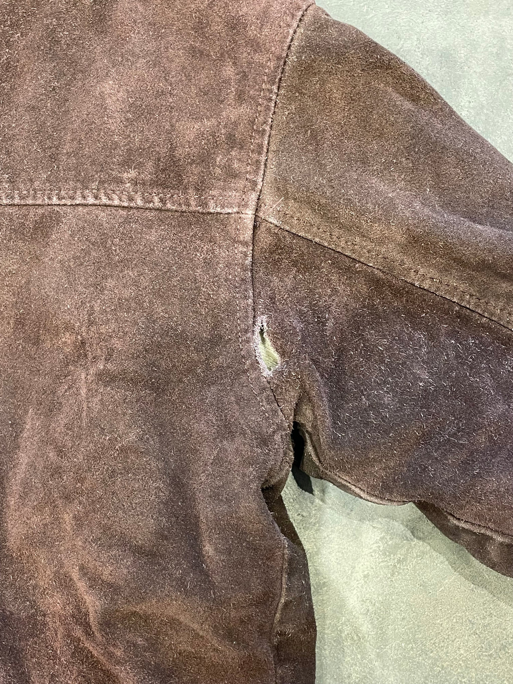 Vintage Y2K Brown Leather Jacket