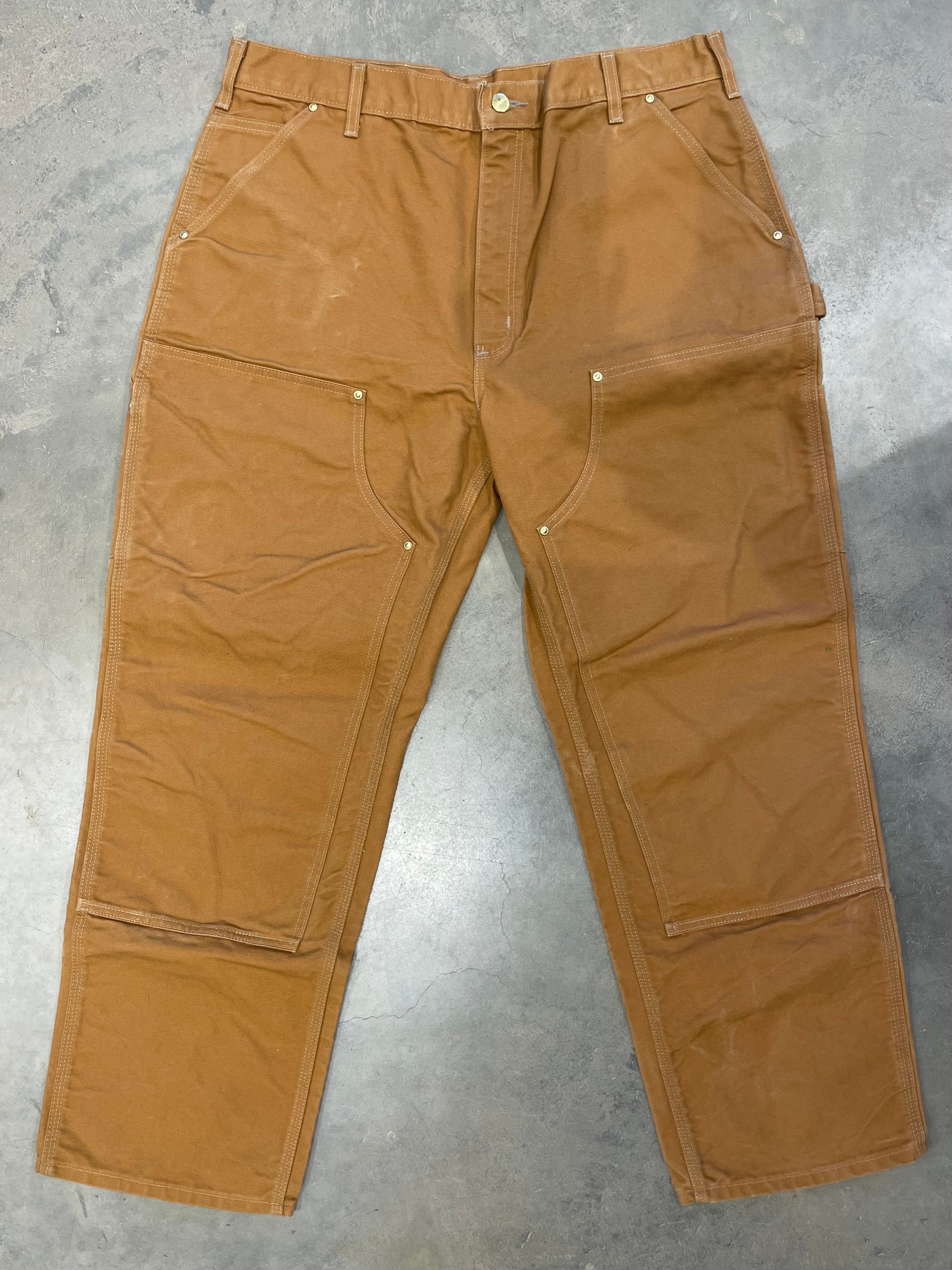 Vintage Tan Carhartt Double Knee Pants
