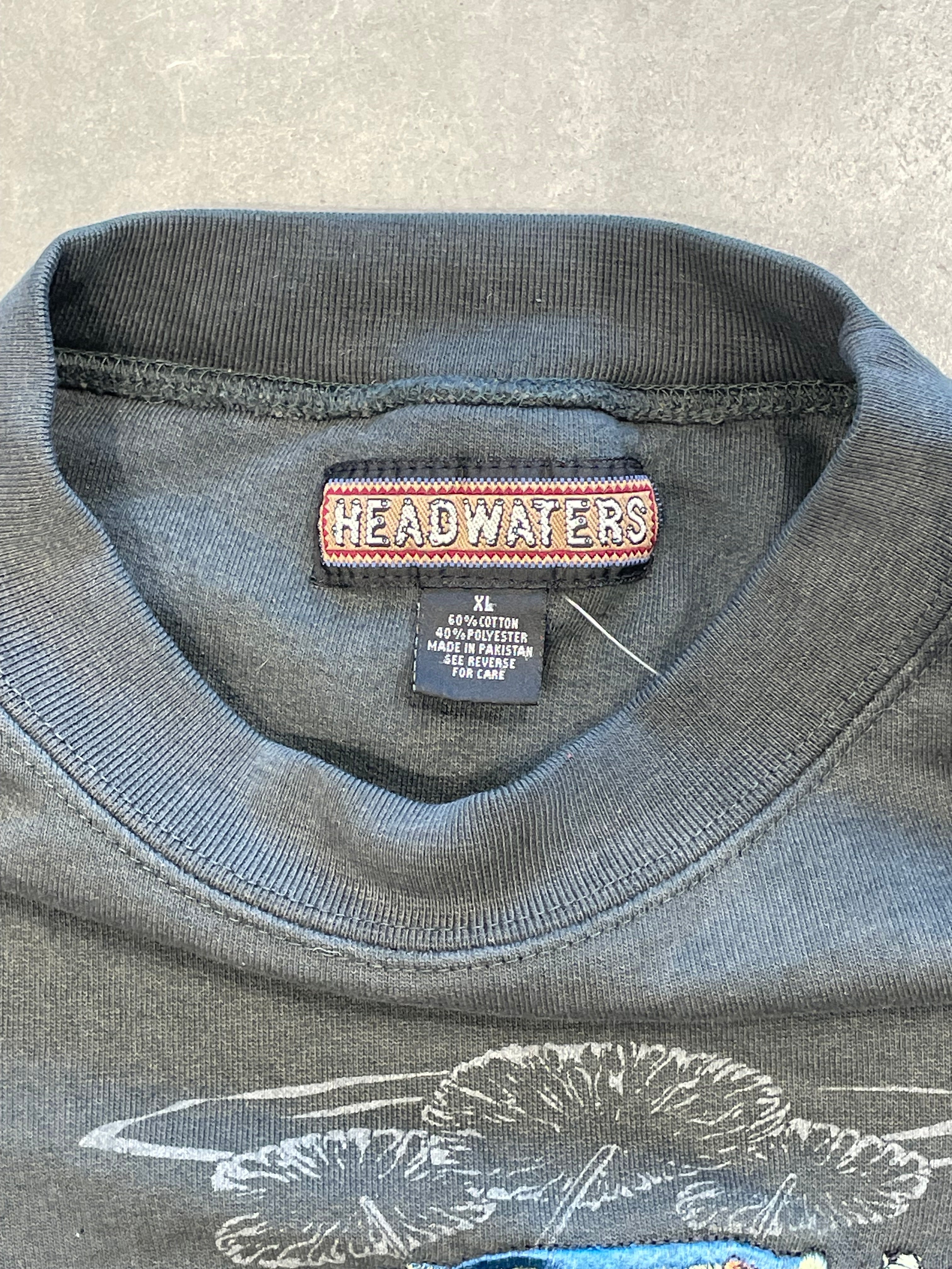 Vintage 90s “Morning Bite” Fish Sweatshirt