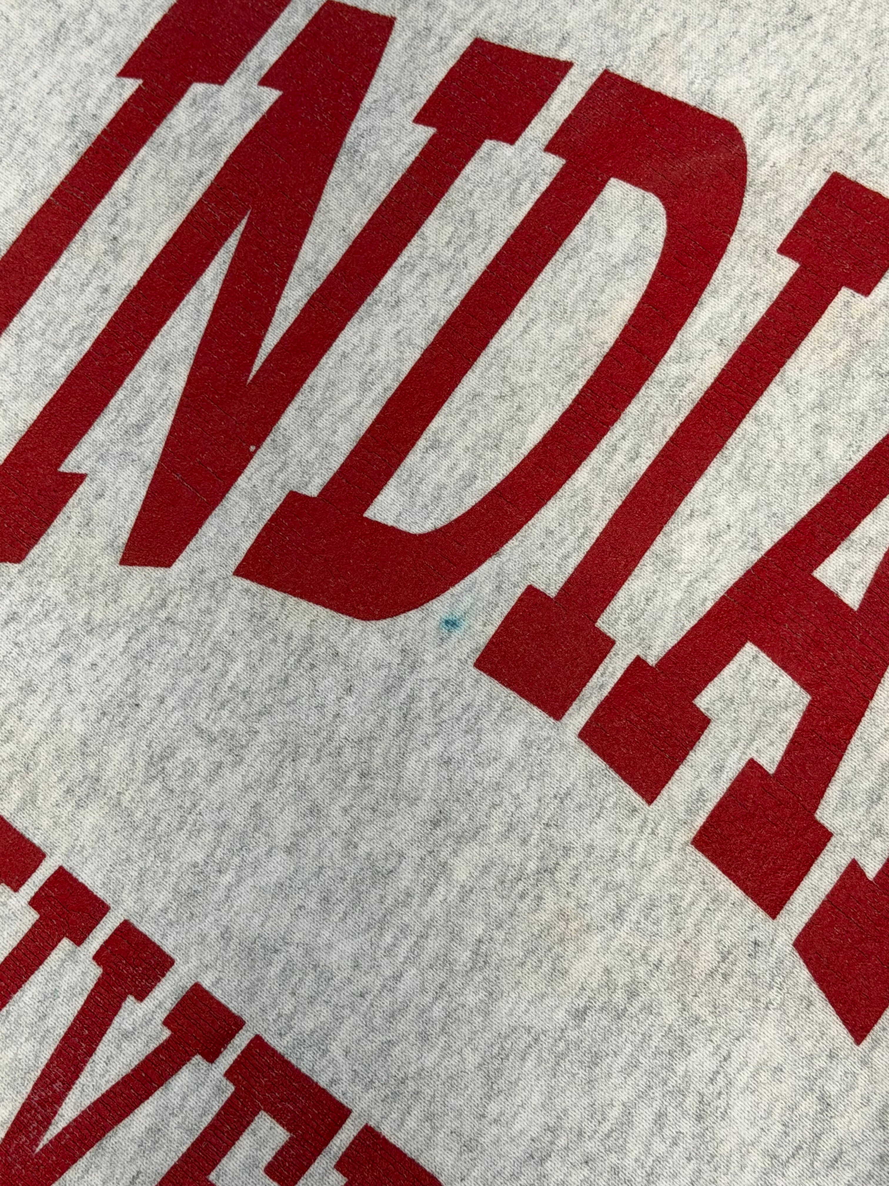 Vintage 90s Grey Indiana University Sweatshirt