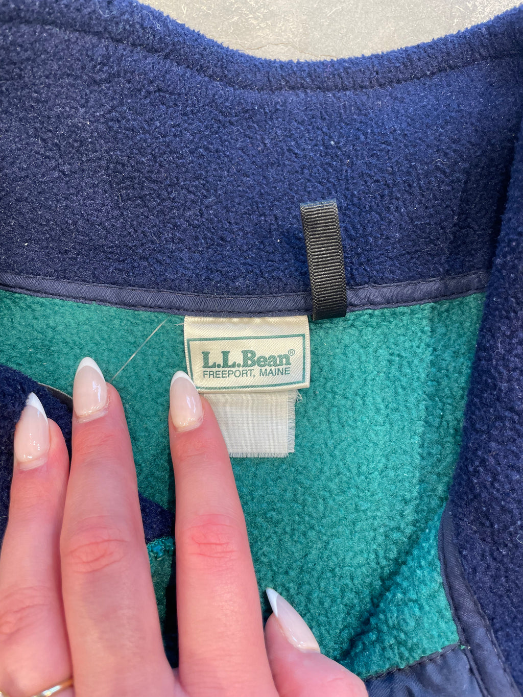 Vintage Y2K Geeen L.L. Bean Fleece