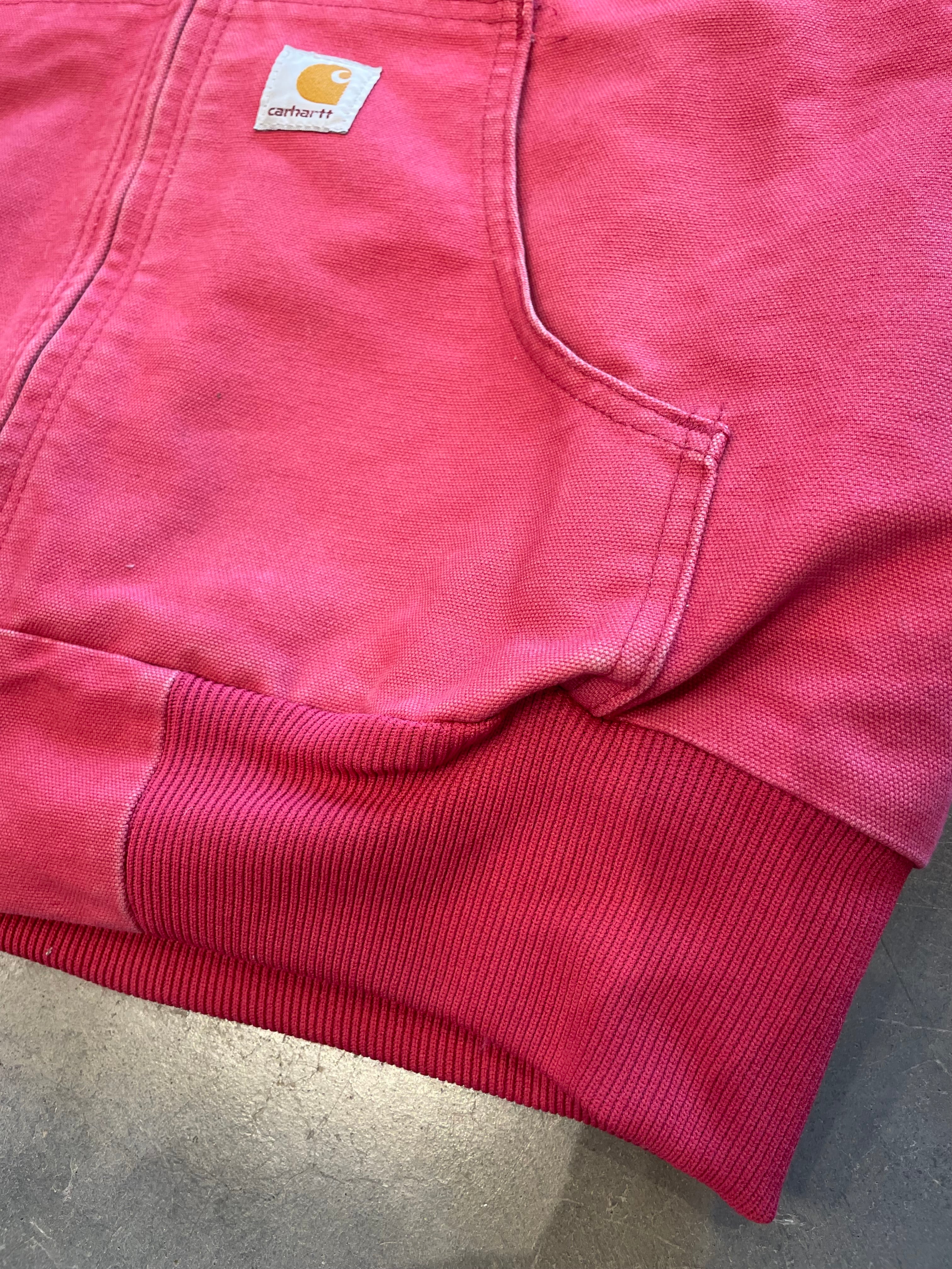 Vintage Y2K Pink Carhartt Hooded Jacket