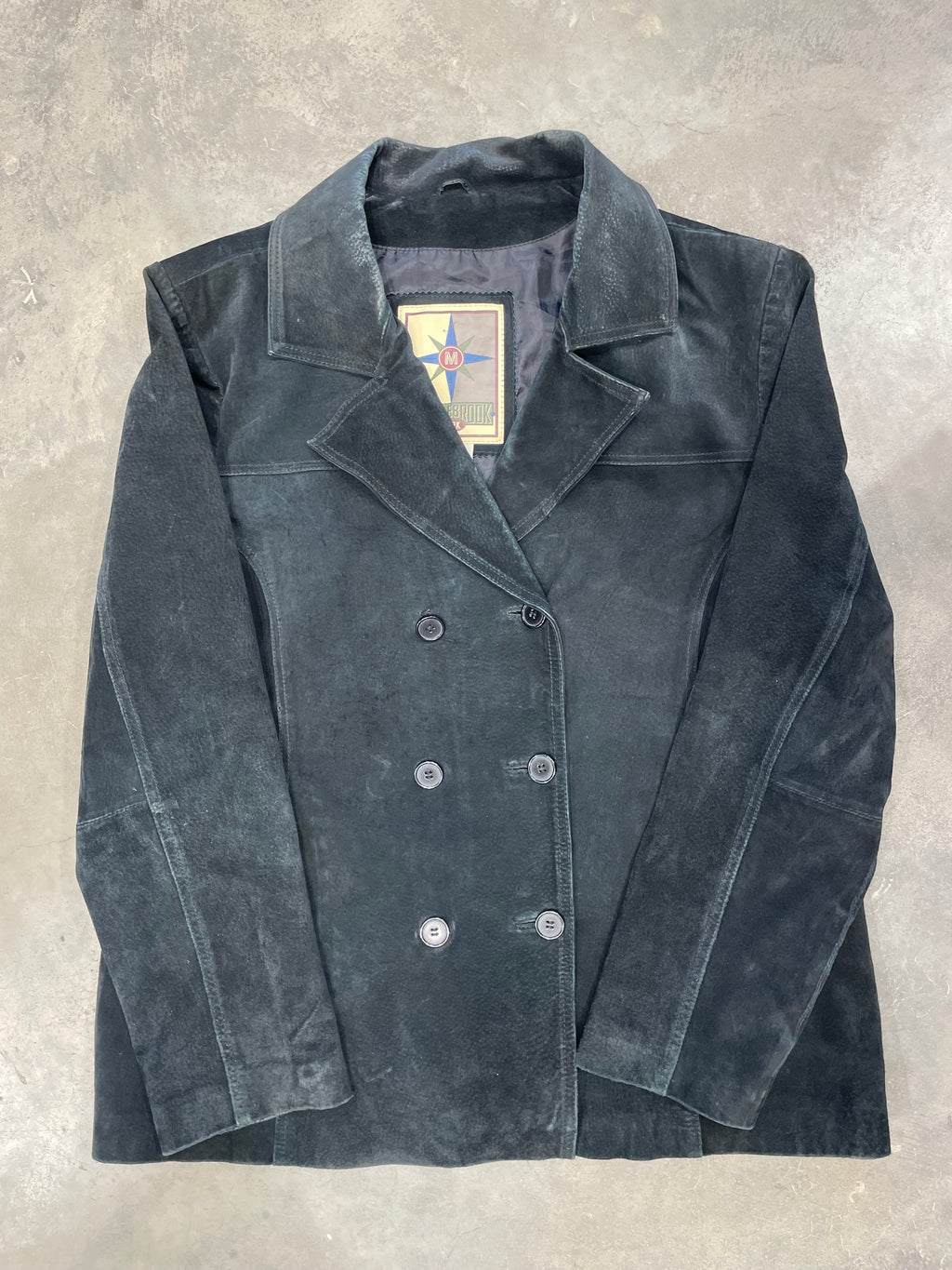 Vintage 90s Black Leather Jacket