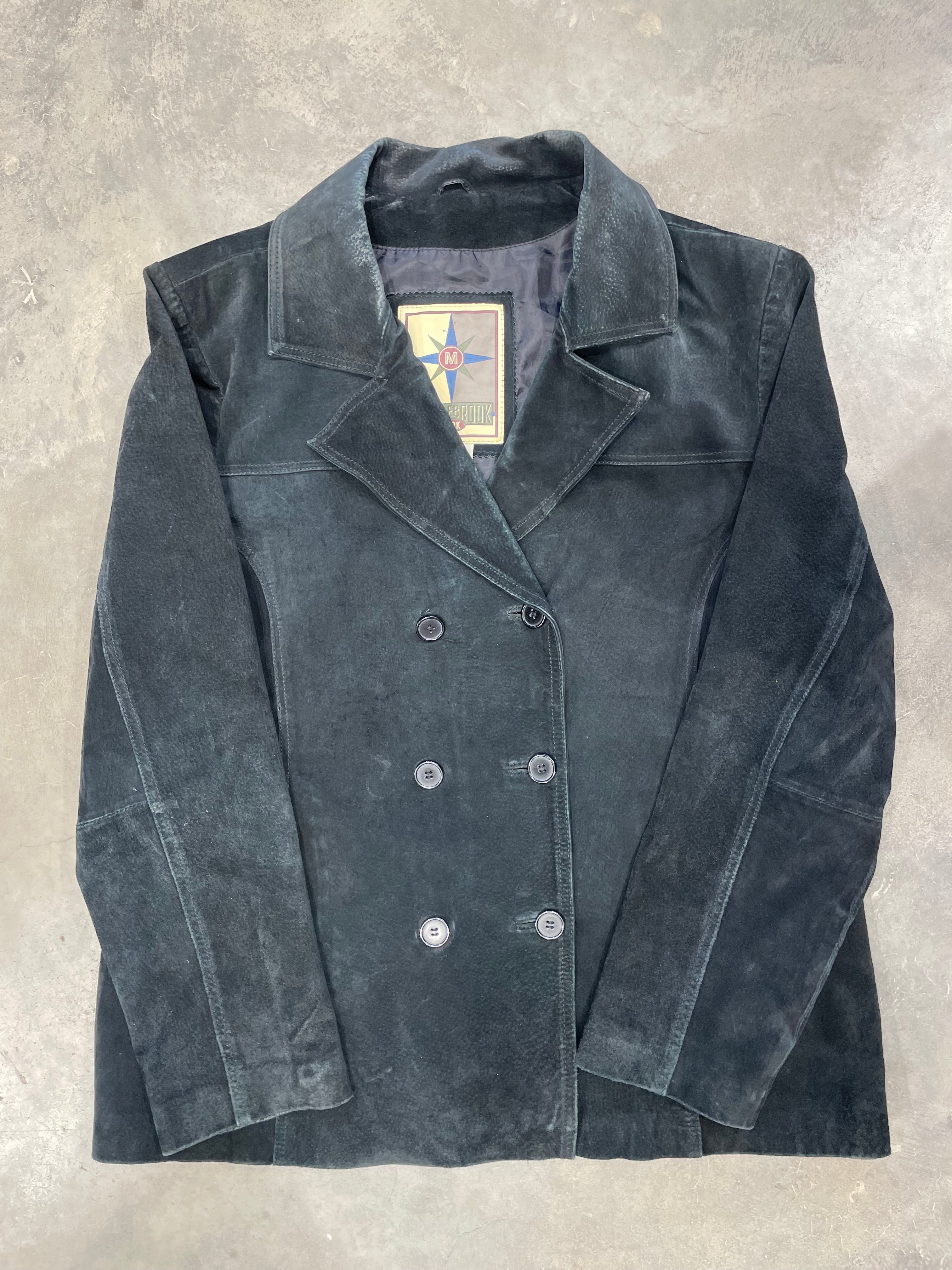 Vintage 90s Black Leather Jacket