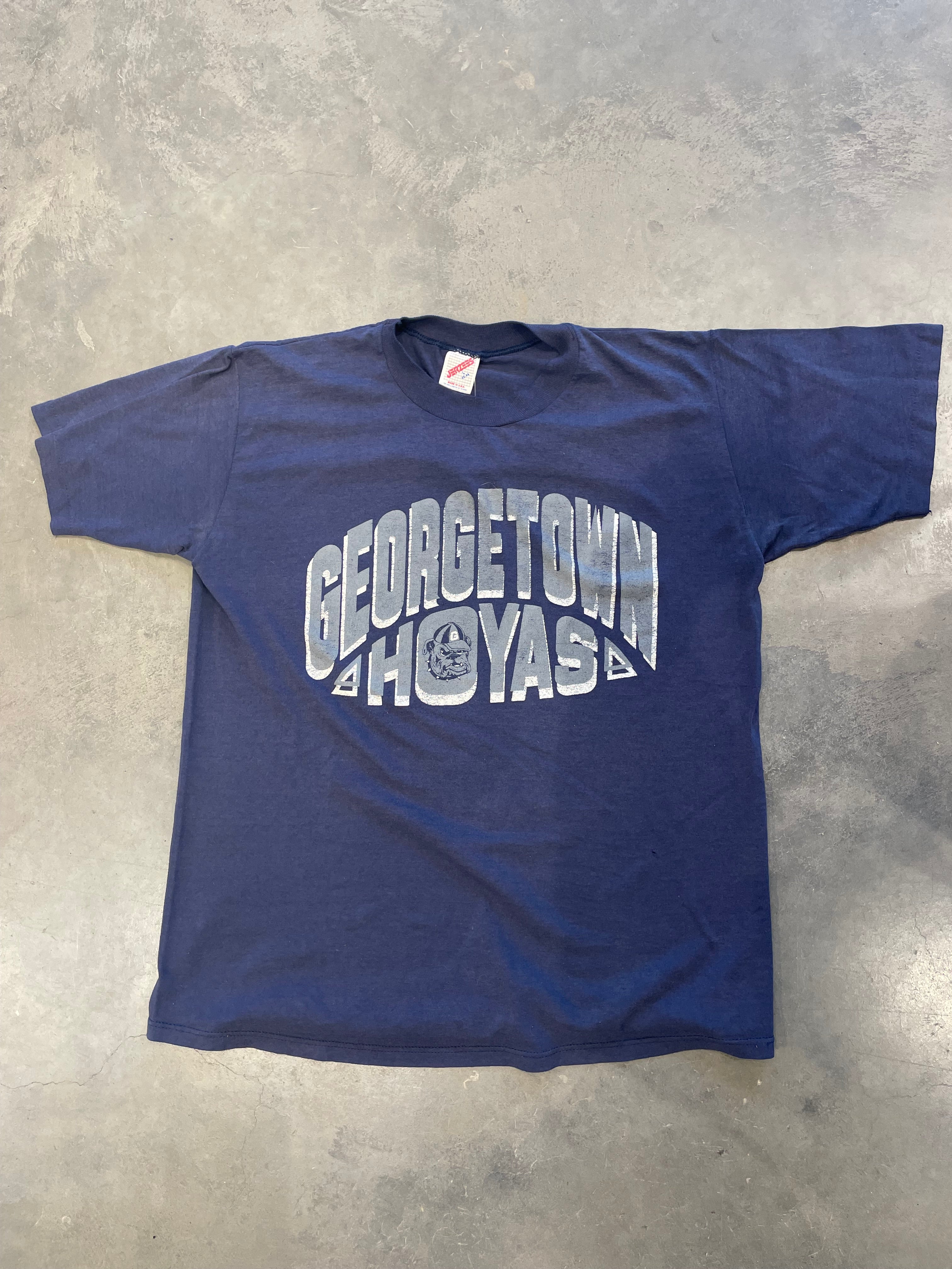 Vintage 90s Navy Georgetown Tee